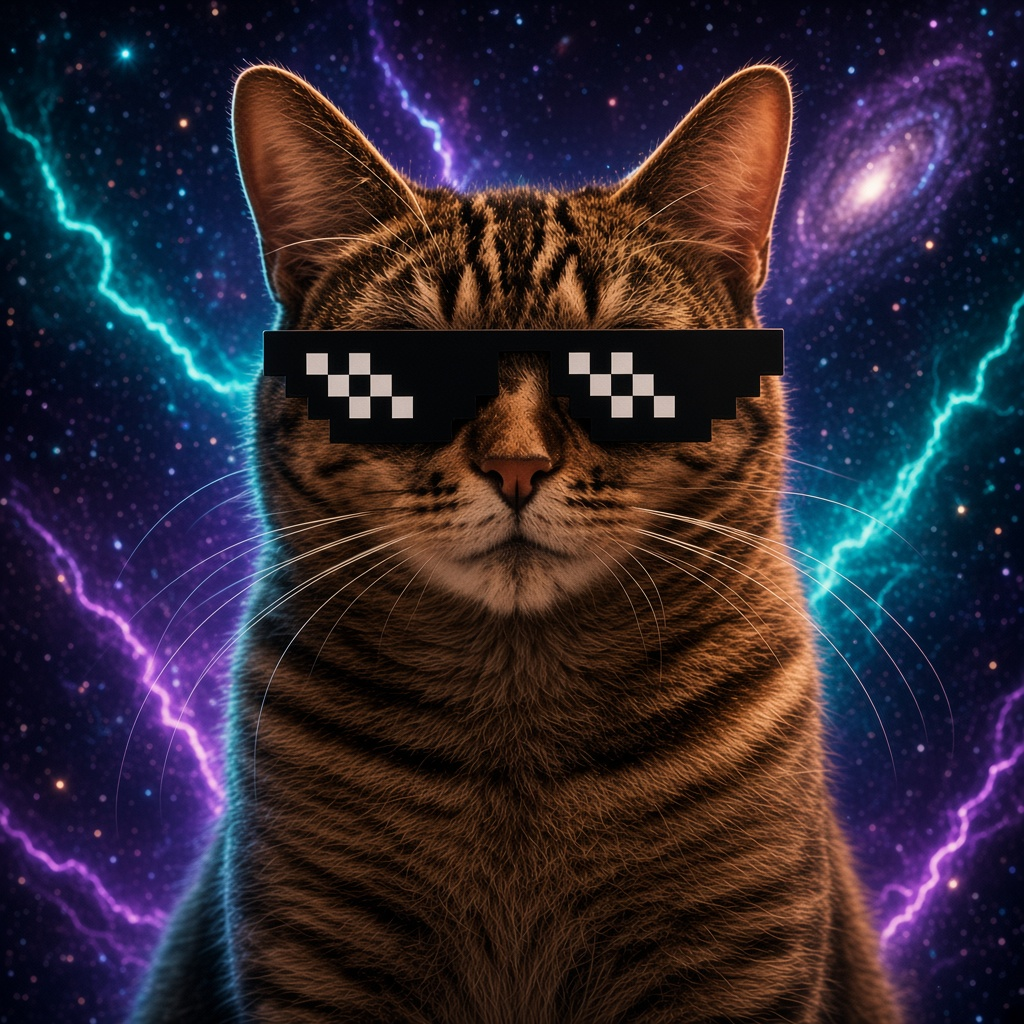 Casino Cat in Solana space